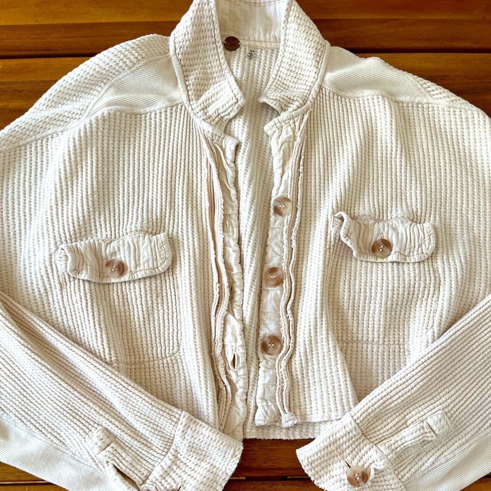 Free People One Scout Cropped Jacket